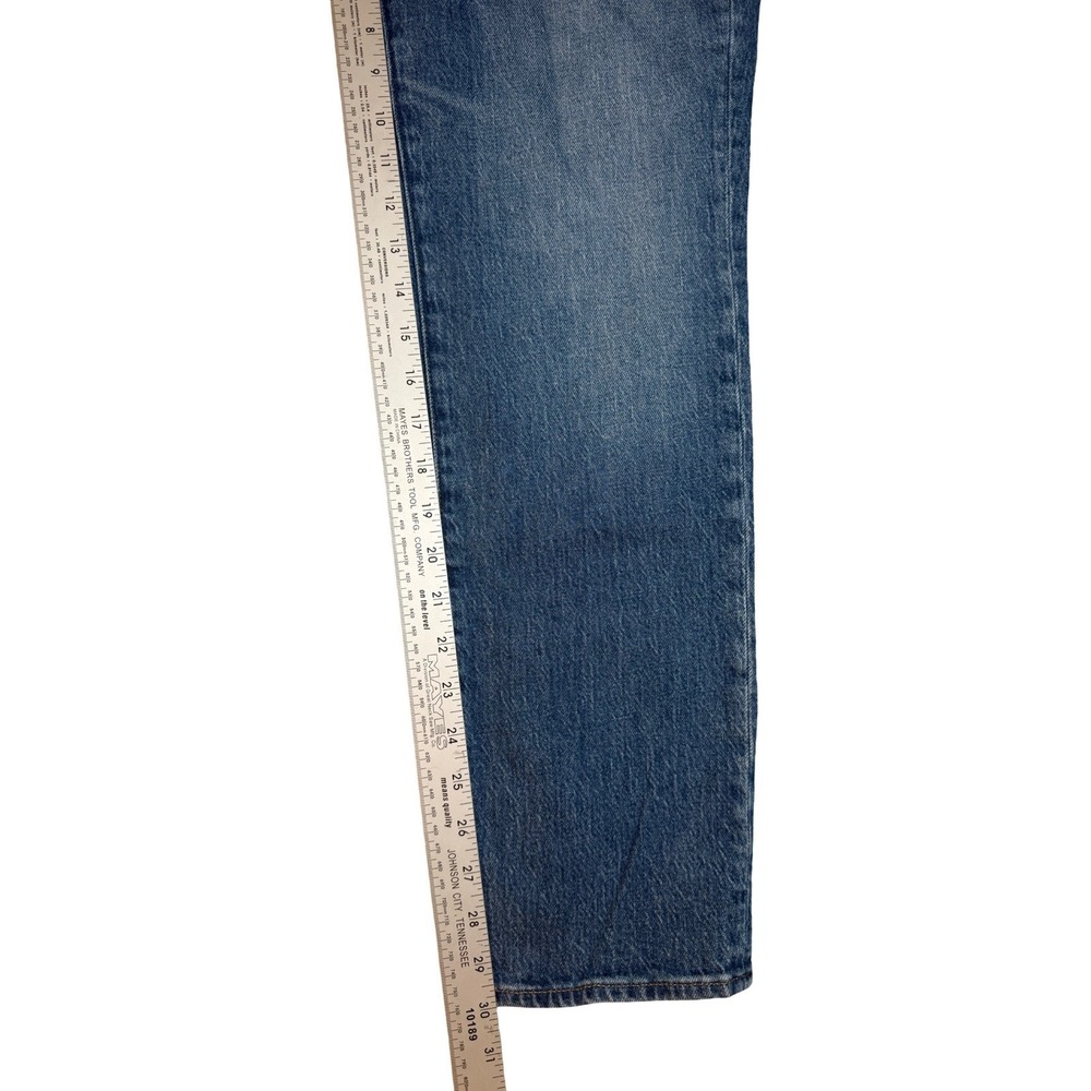 Madewell Womens High-Rise Slim Boyjean Blue Denim Stretch Jeans Size 29 - Picture 4 of 11